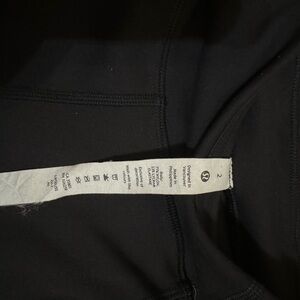 Lululemon black long pants with pockets.